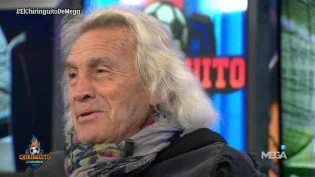 'Loco' Gatti en El Chiringuito. Foto: Twitter (@elchiringuitotv)