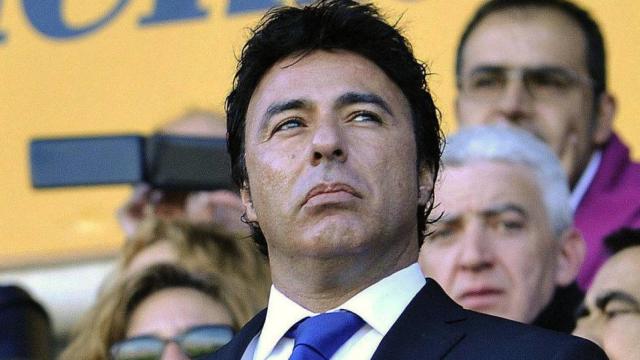 El representante de jugadores y expresidente del Granada Enrique Pina.