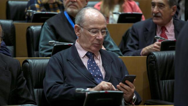 Rodrigo Rato, en el Congreso de los Diputados.