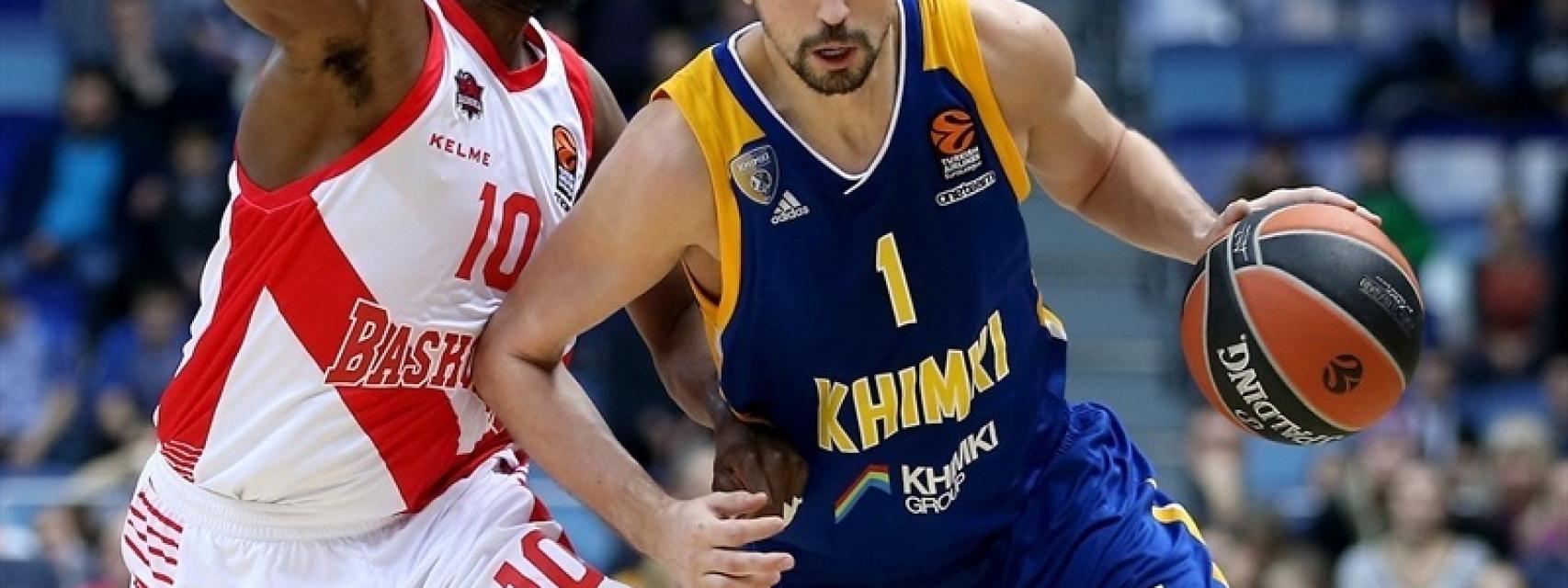 Beaubois y Shved en la ida.