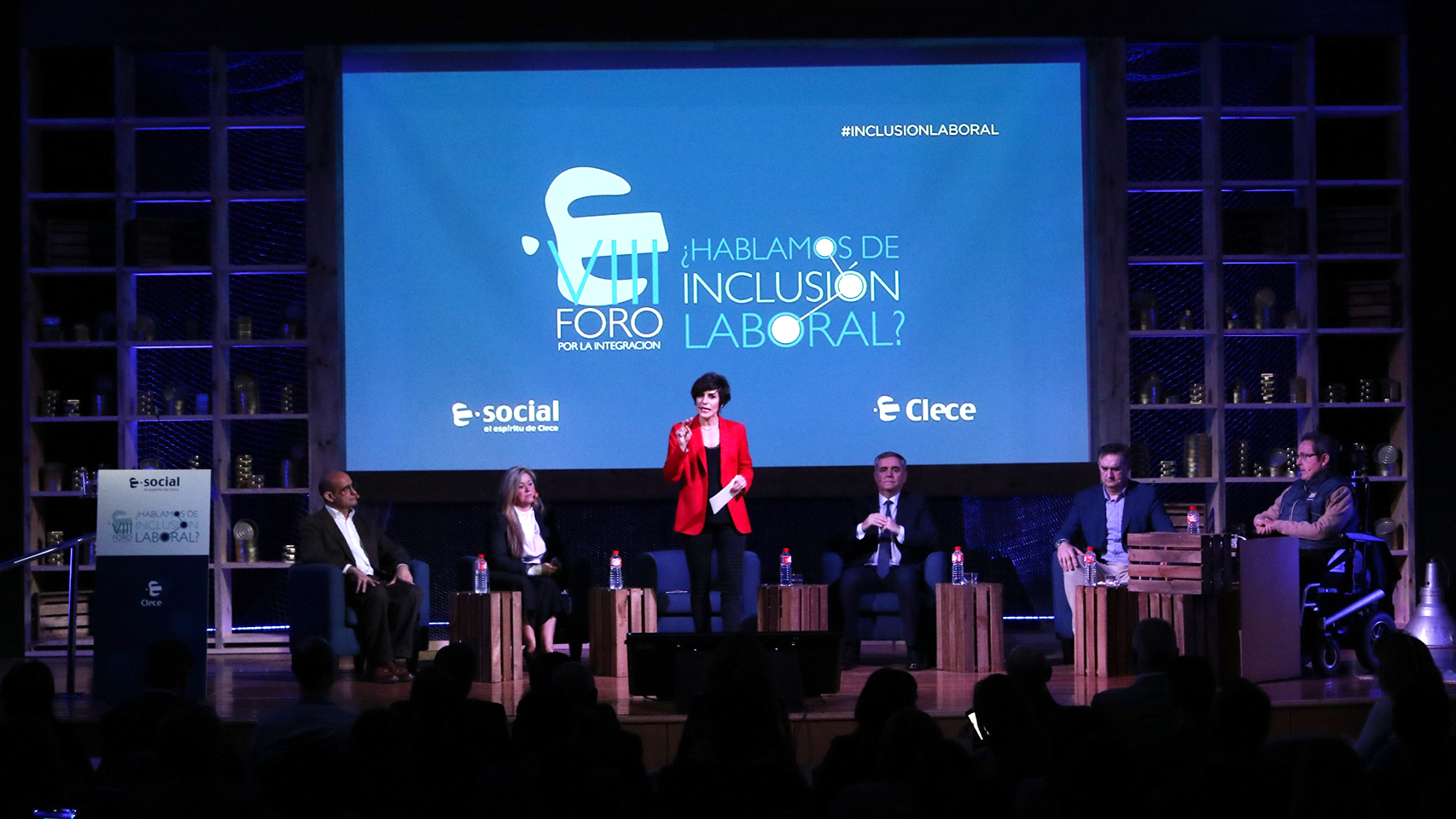 Participantes en el VIII Foro 'Clece por la Integración', celebrado en Santander.