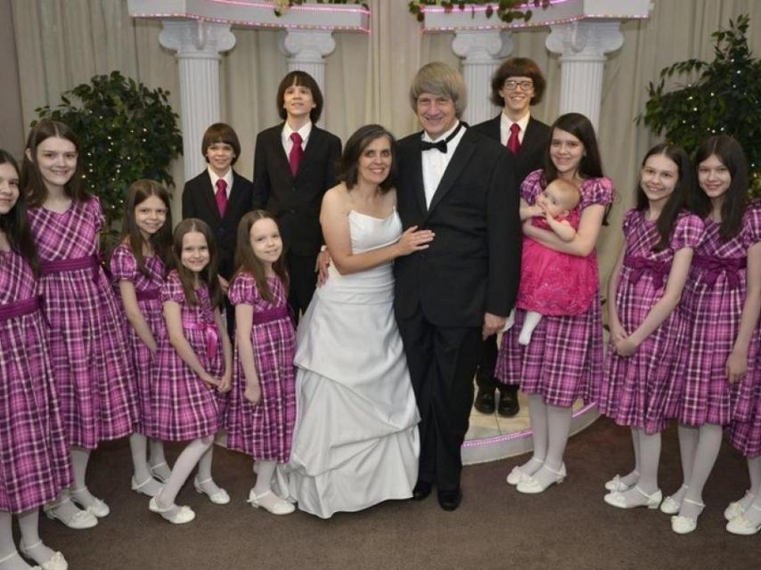 Imagen familiar de los Turpin.