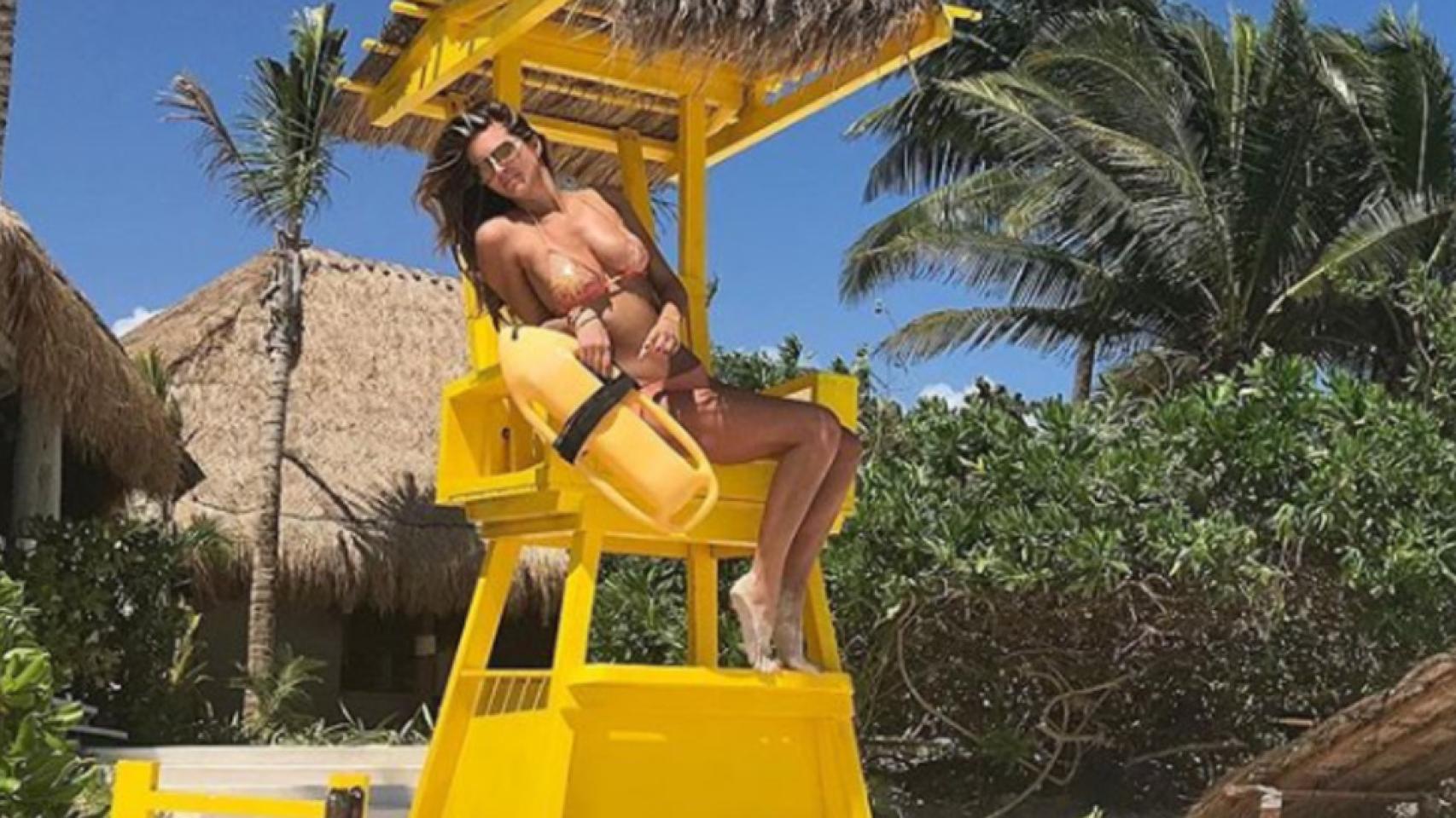 Natalie Lefevre ha disfrutado en los últimos días de unas vacaciones en Tulum.
