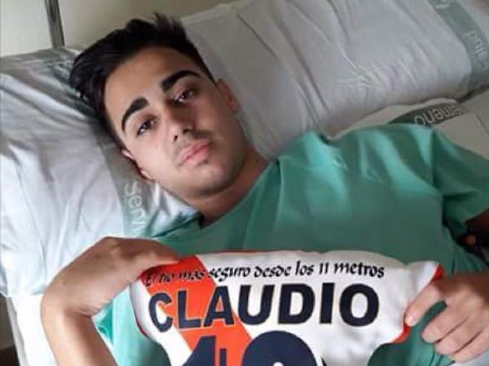 Claudio fue apuñalado el pasado viernes