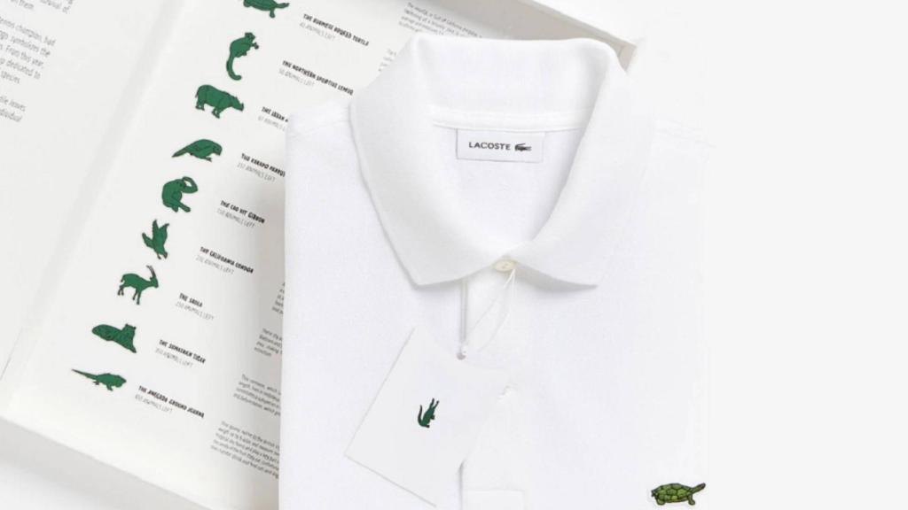 Imagen promocional de la firma Lacoste.