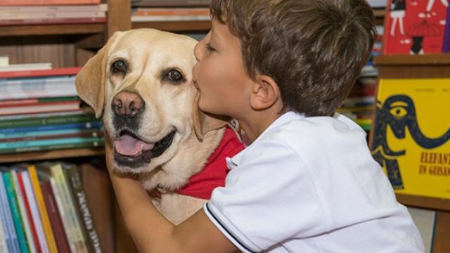 Los perros crean un vínculo afectivo muy fuerte con los pequeños.