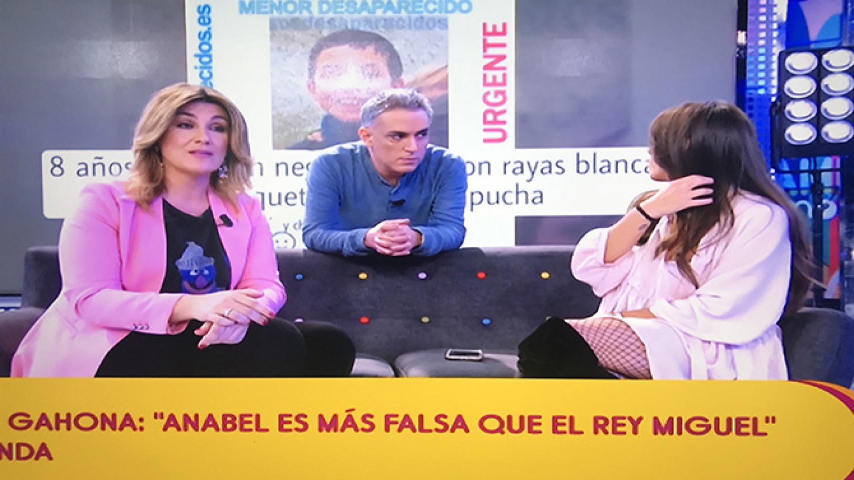 'Sálvame' tira de sucesos: ahora sigue la búsqueda del niño Gabriel