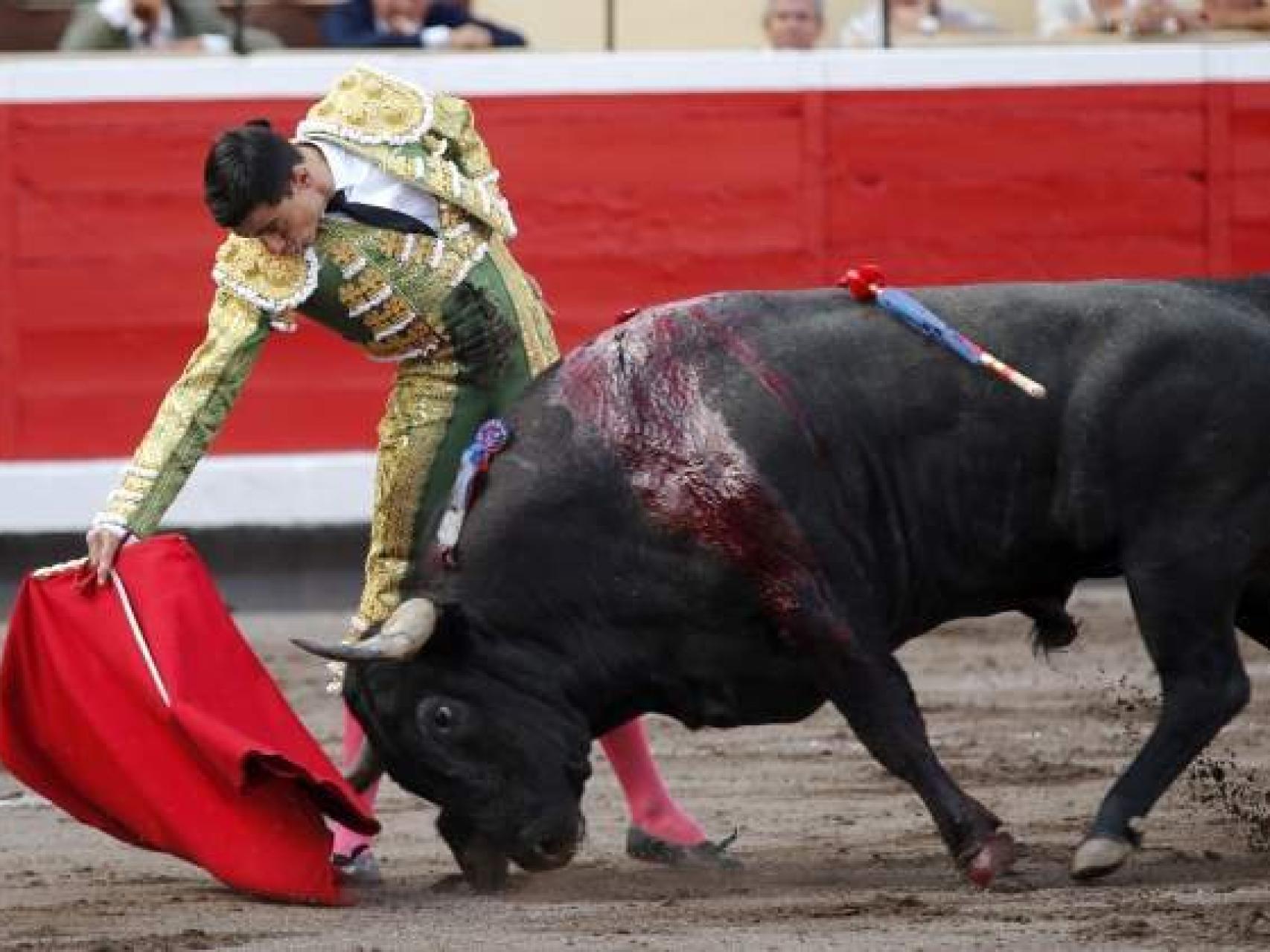 Corrida de toros en Bilbao.