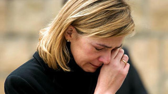 Las ojeras de la Infanta Cristina revelan que hace muchos meses que no concilia bien el sueño