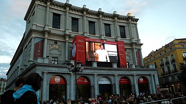 Teatro Real de Madrid.
