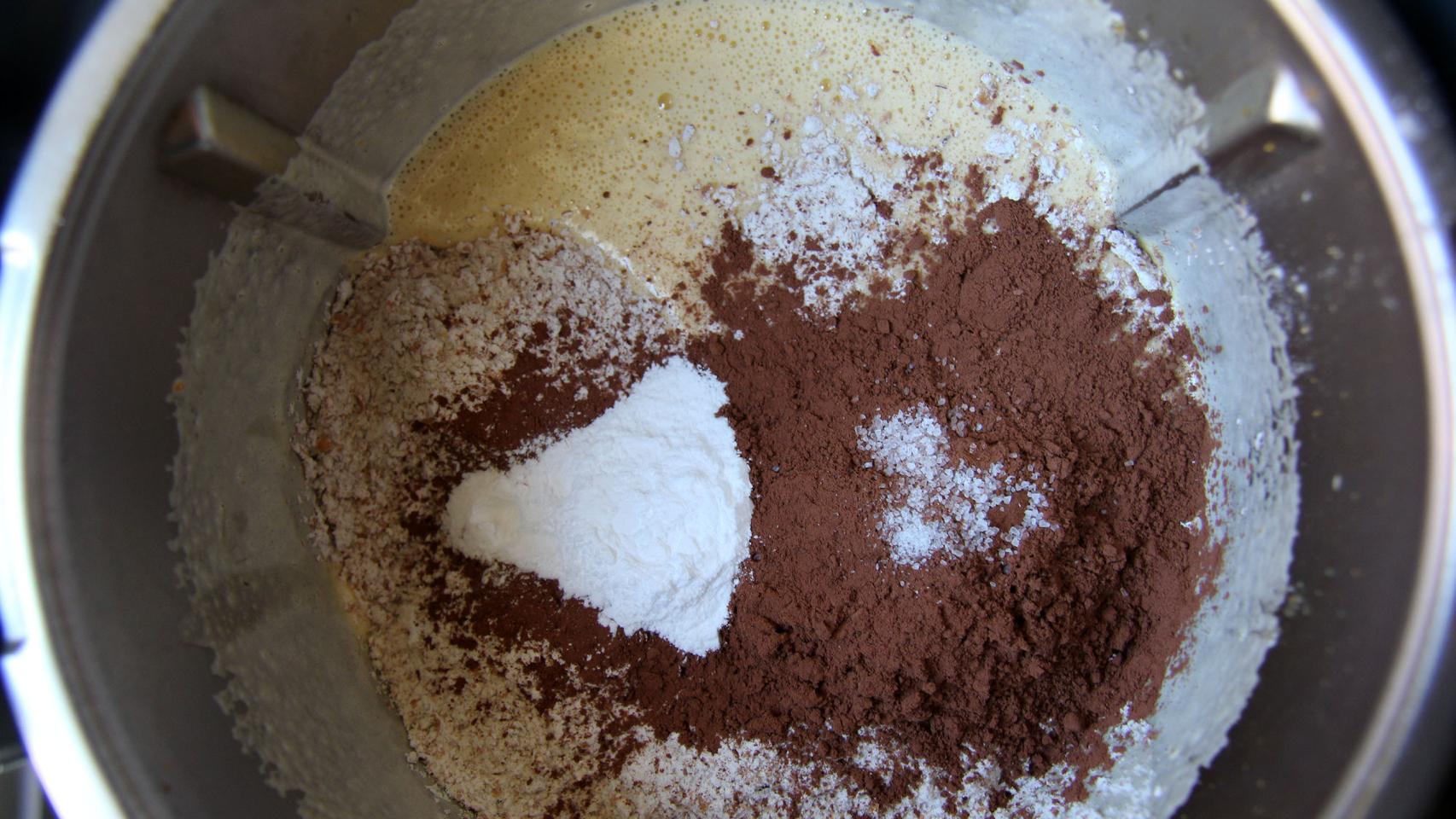 MAGDALENAS INTEGRALES DE CACAO Y MANDARINA CON Y SIN THERMOMIX 07