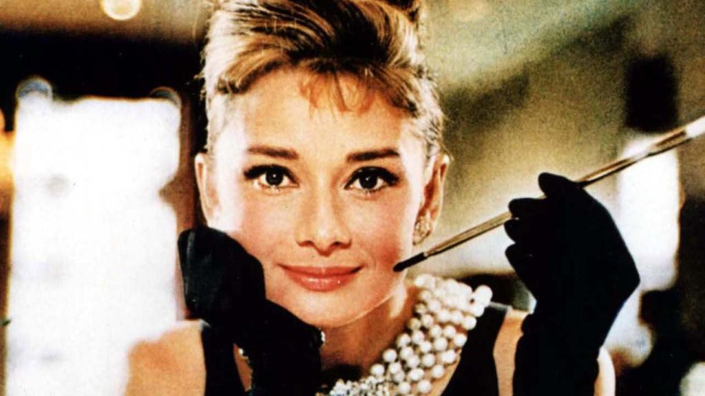 Audrey Hepburn en 'Desayuno con Diamantes'.