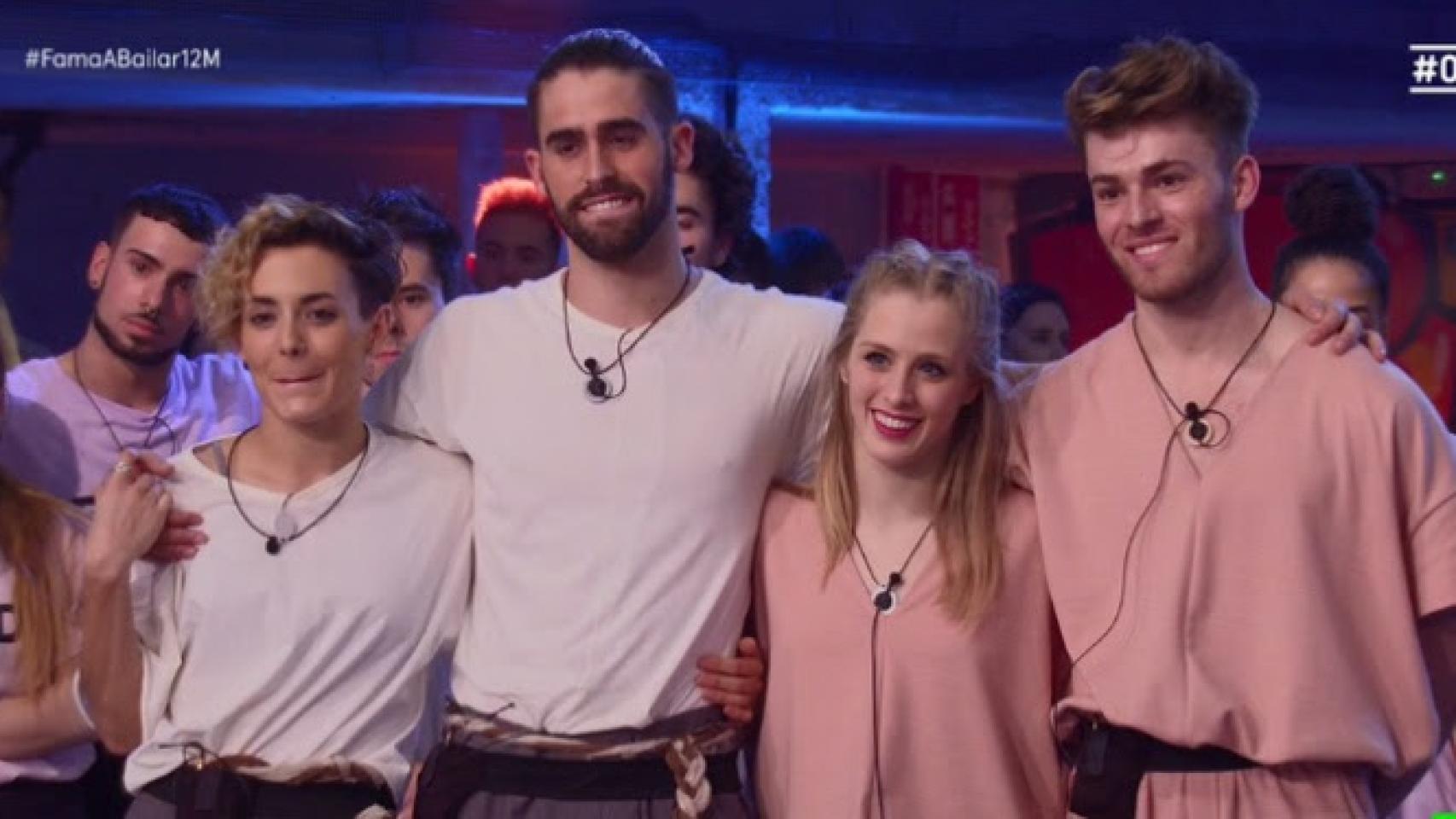 Valero, Lucía, Pablo y Ester