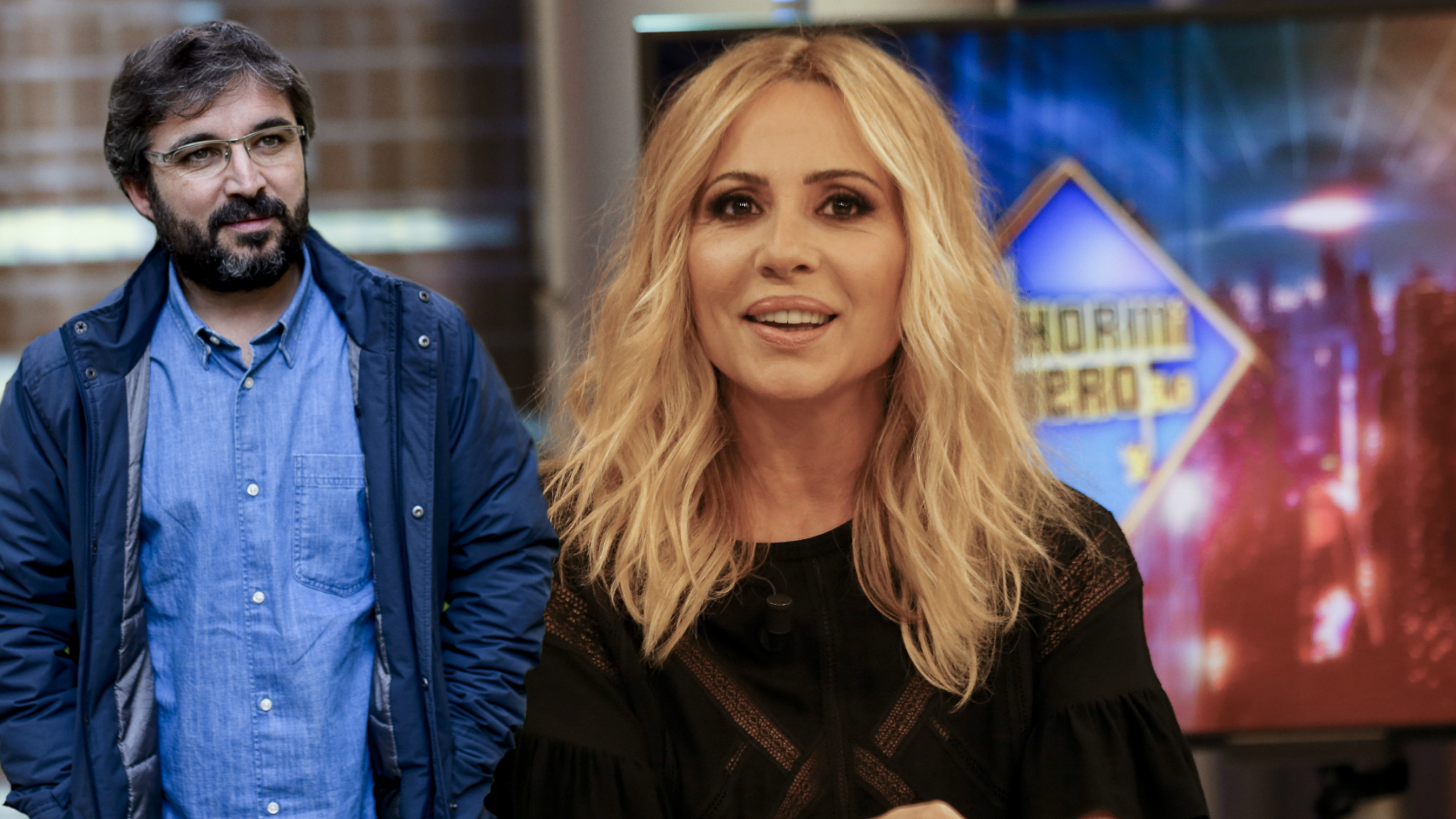 Marta Sánchez y Jordi Évole.
