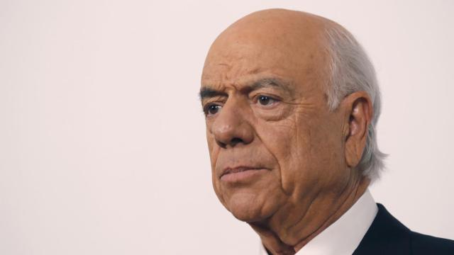 Francisco González, presidente de BBVA, durante la Junta de Accionistas 2018.