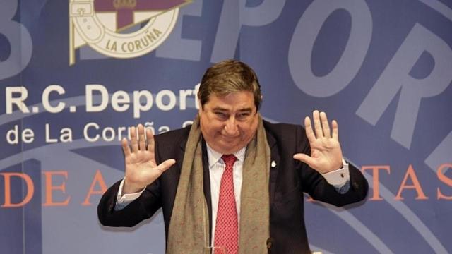 Lendoiro, expresidente del Deportivo.