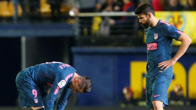 Diego Costa y Torres tras el segundo gol de Ünal.