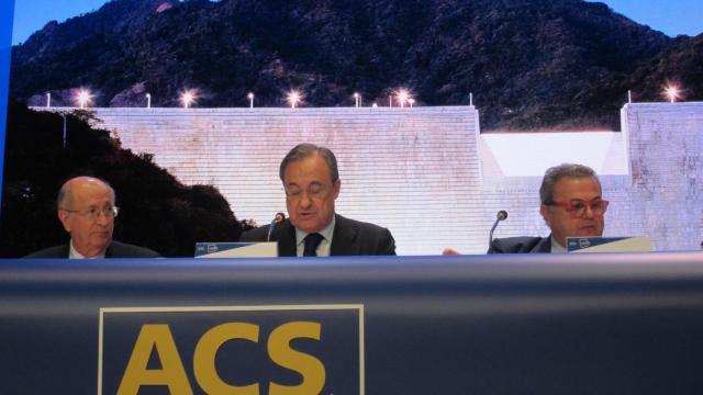 Florentino Pérez, presidente de ACS.