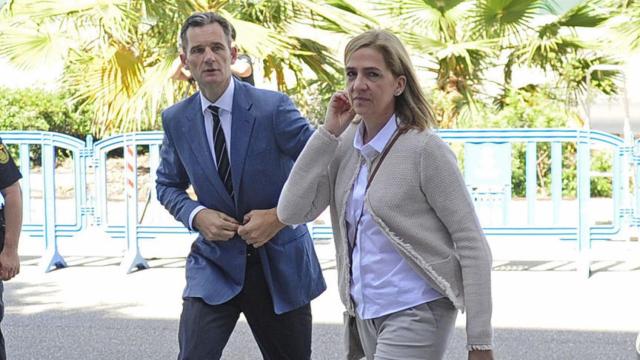 La pareja acude a la Audiencia de Palma. GTRES.