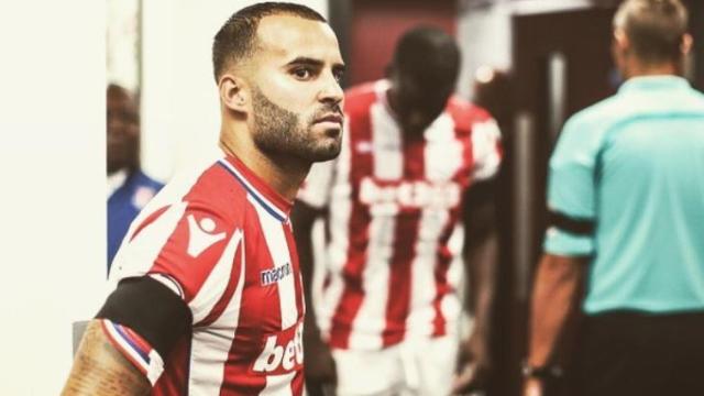 Jesé, jugador del Stoke City y exjugador del Madrid.