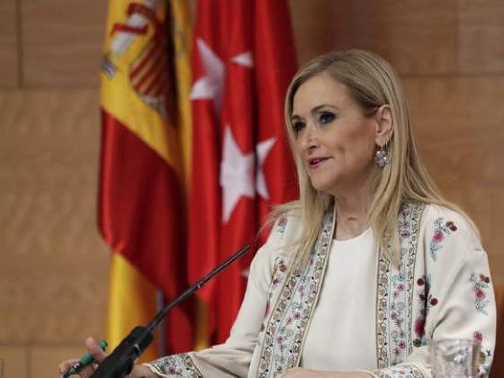 La presidenta de la Comunidad de Madrid, Cristina Cifuentes, en una imagen de archivo.