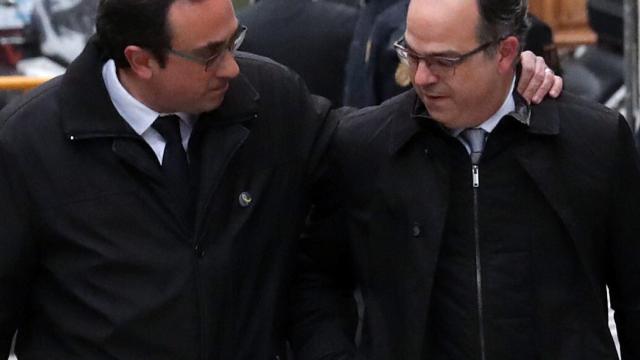 Rull y Turull, a su llegada este jueves al Supremo