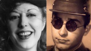 Rosa María y Xavier, dos hermanos muy unidos.