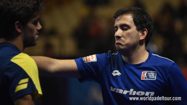 Juan Lebrón tras su partido de cuartos.