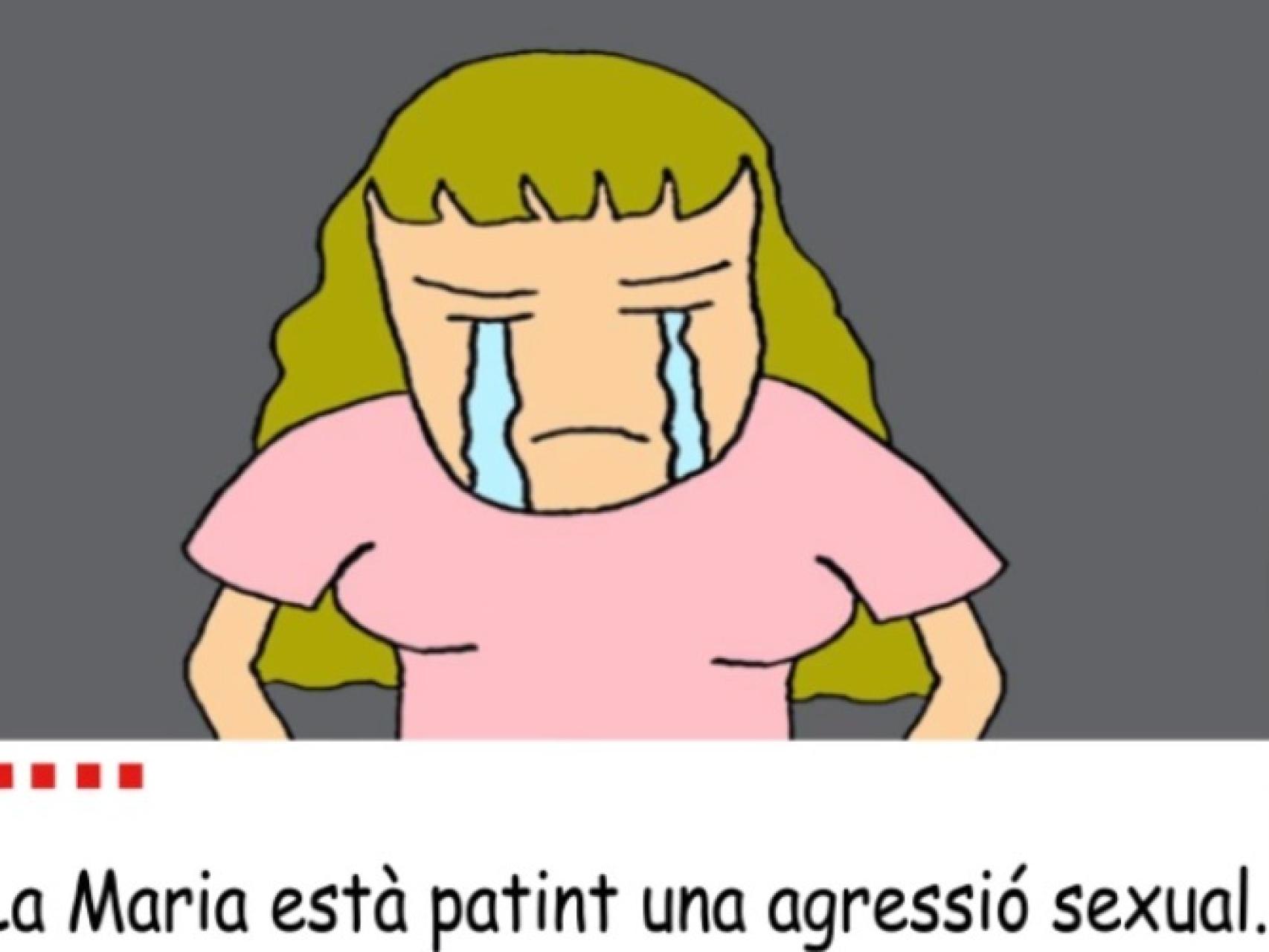 Agressió sexual dibuix