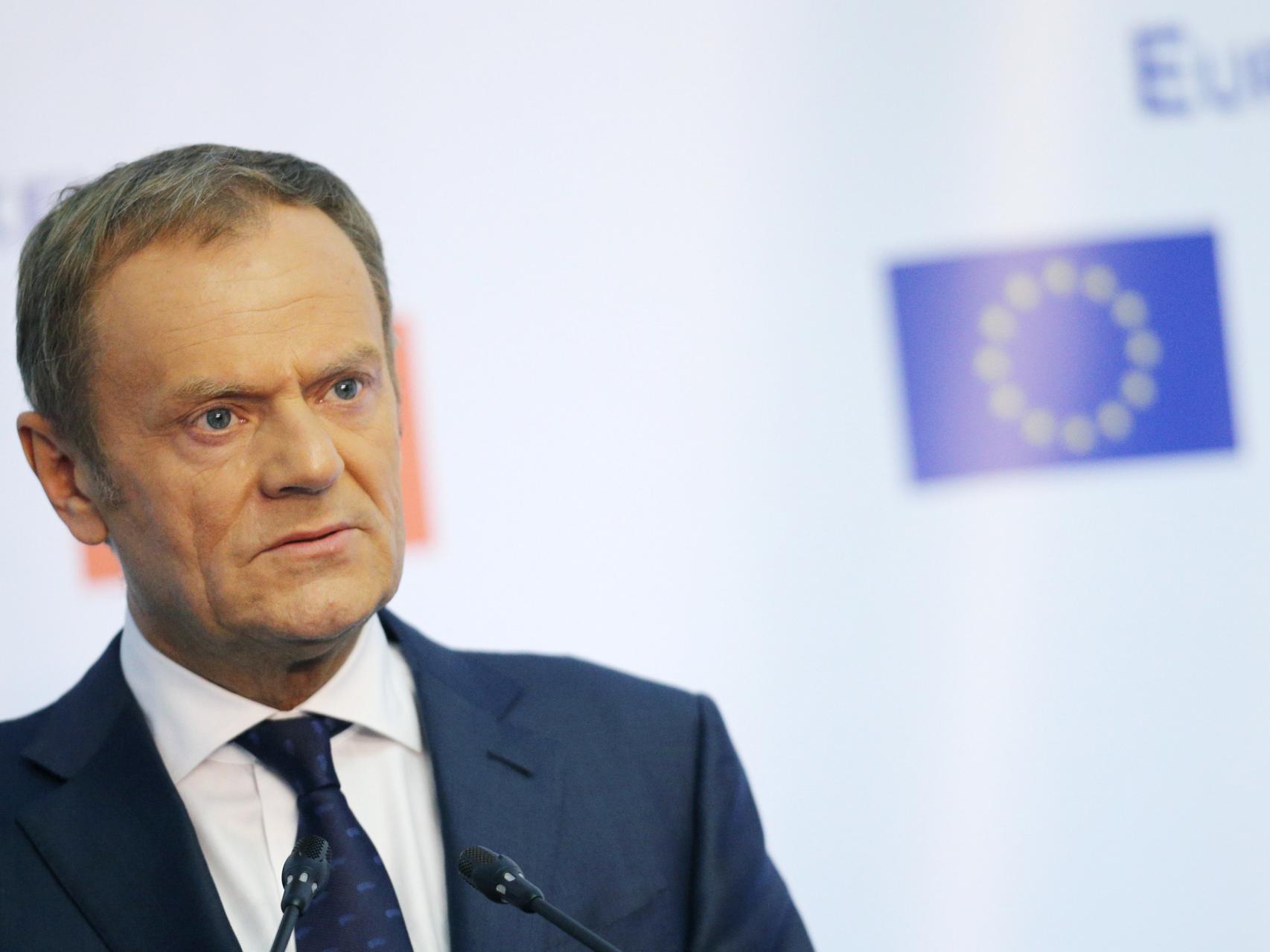 Donald Tusk ha anunciado las medidas coordinadas de la UE contra Rusia