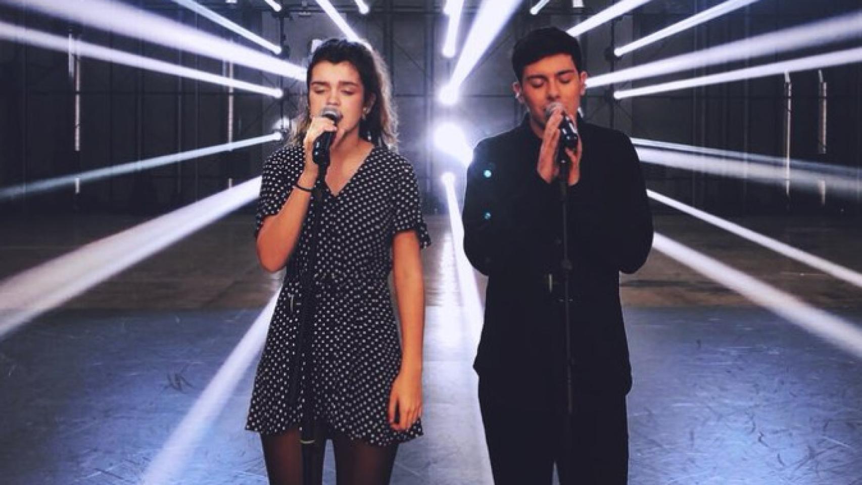 Así fue la actuación de Amaia y Alfred en 'Fama' con los bailarines