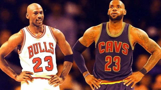 LeBron ya ha anotado 10 o más puntos en tantos partidos seguidos como Jordan.