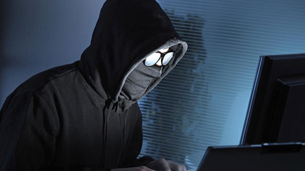 Representación de un hacker.