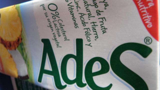 AdeS, bebida rica en soja.