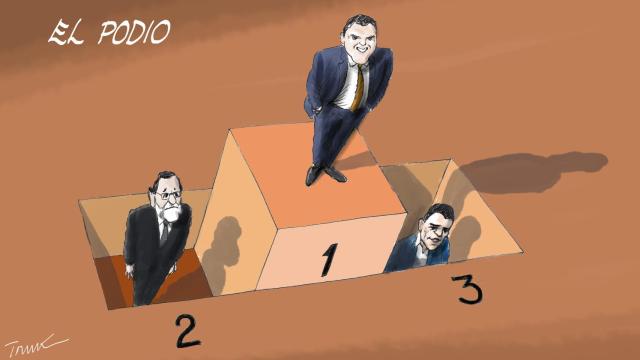 El podio