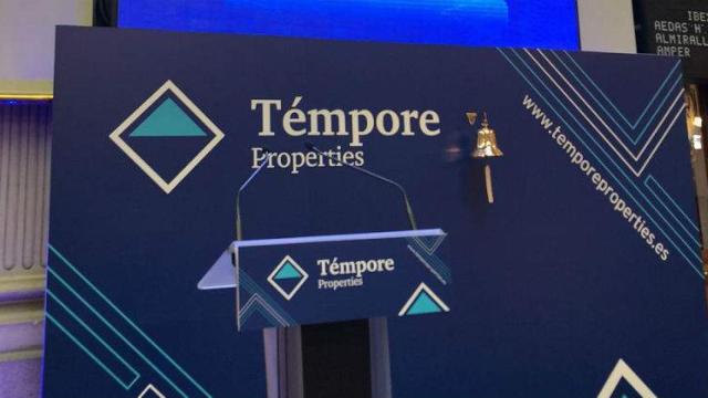 La Bolsa de Madrid, el día del estreno  en el MAB de Témpore Properties.