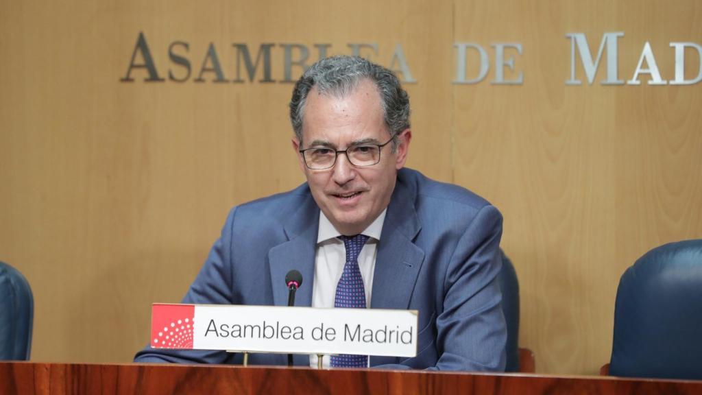 El portavoz del PP en la Asamblea de Madrid, Enrique Ossorio.