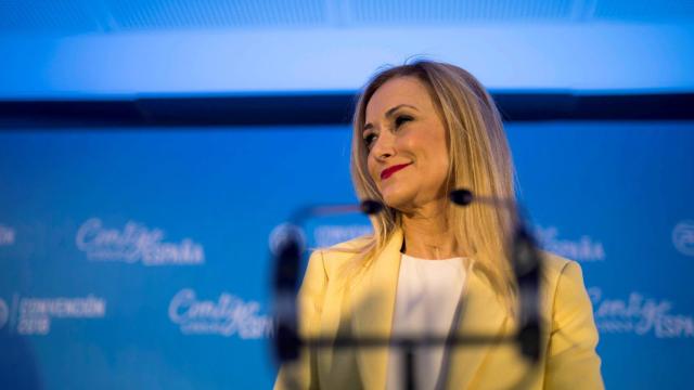 Cristina Cifuentes, presidenta de la Comunidad de Madrid.