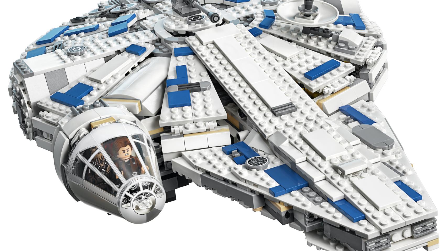 El nuevo Halcón Milenario de Lego.