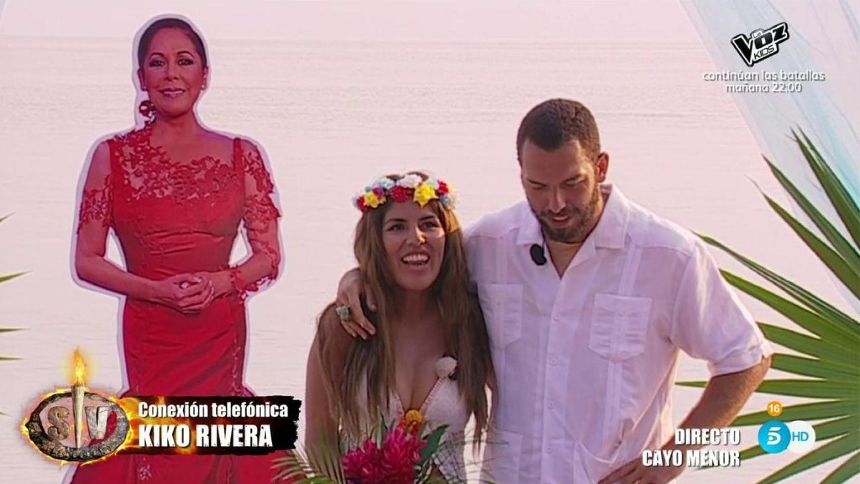 Así fue la boda de Alberto Isla e Isa Pantoja en 'Supervivientes'
