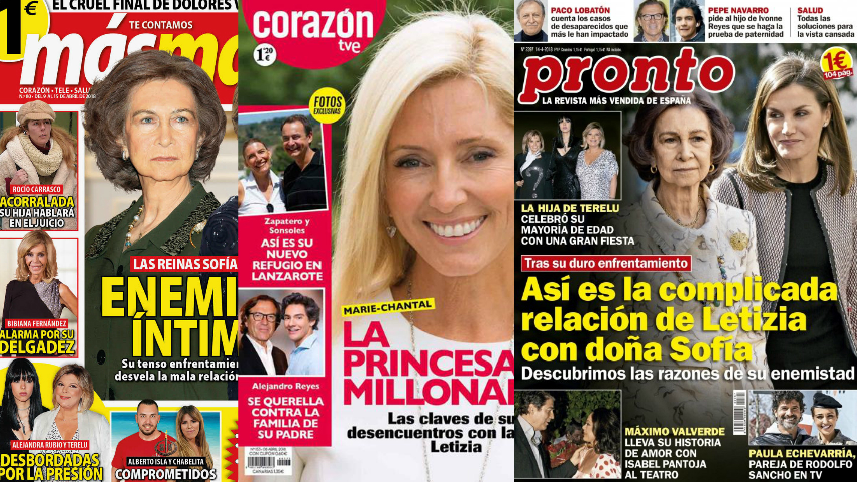 Estas son las revistas de este lunes.