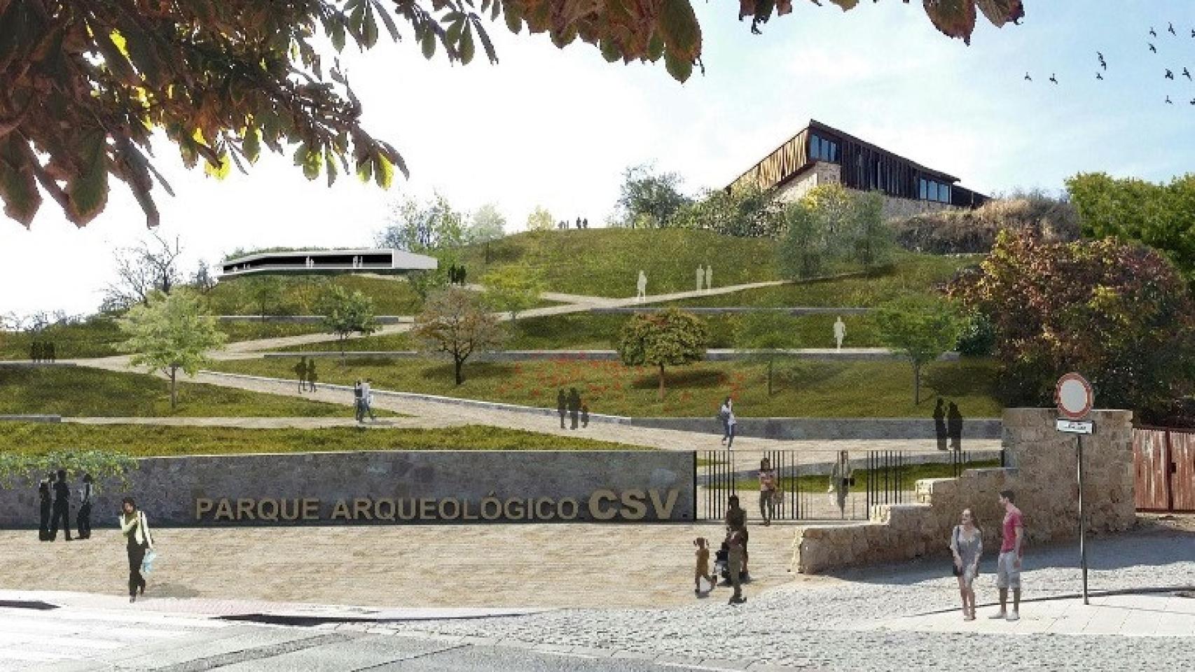Nueva imagen del Cerro de San Vicente en Salamanca