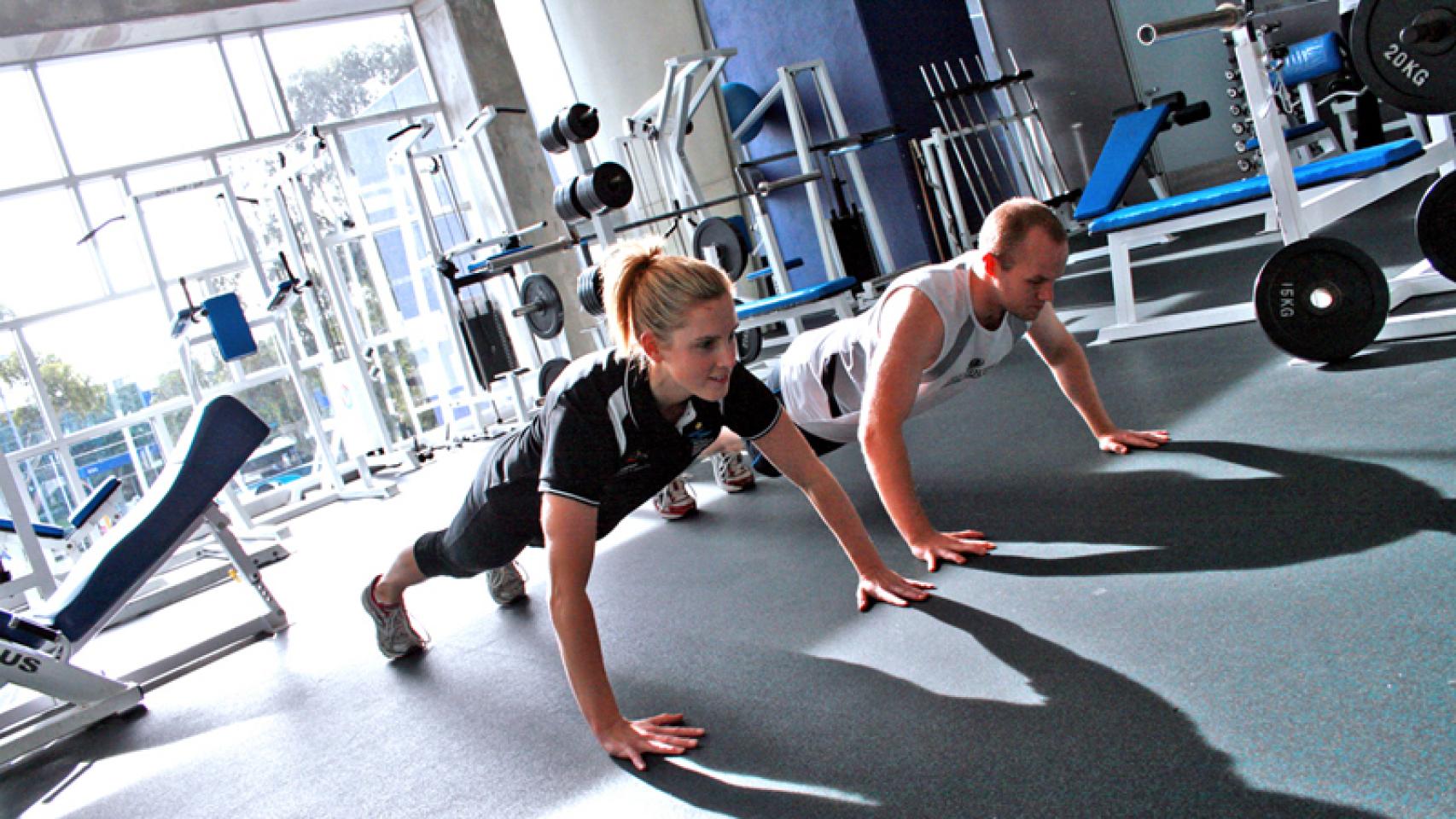 Gimnasio.