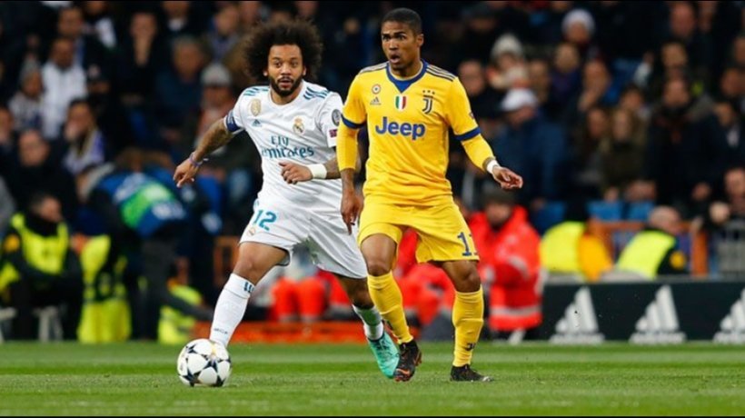 Marcelo contra Douglas Costa