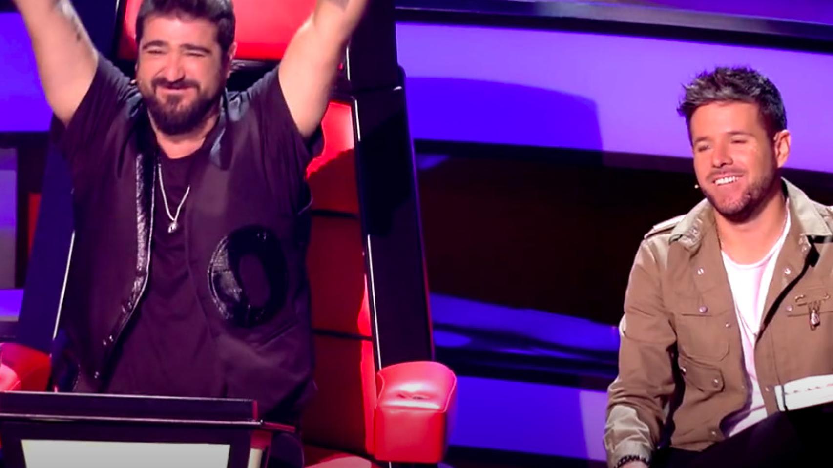 Antonio Orozco y Pablo López.