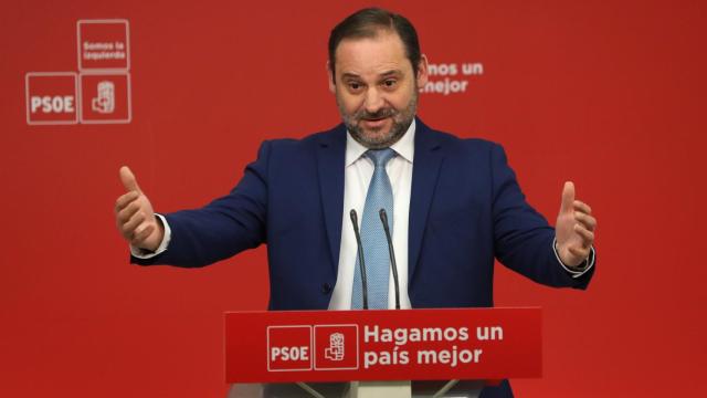 José Luis Ábalos, secretario de Organización del PSOE, este viernes en Madrid.
