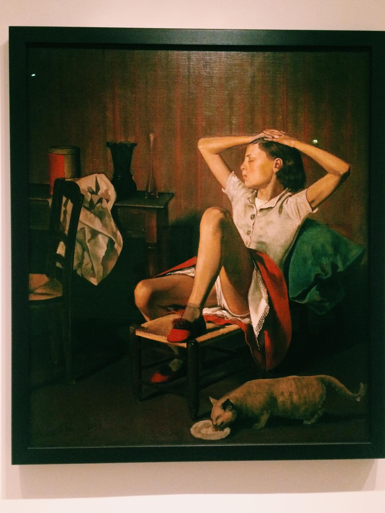 Thérèse Dreaming, la polémica obra de Balthus.