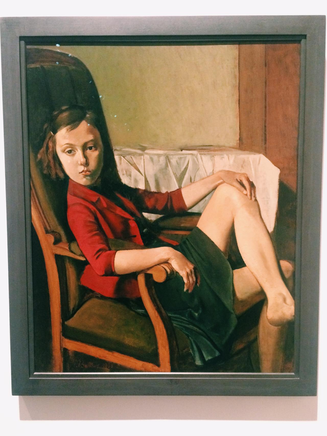 Therese, la obra de Balthus.