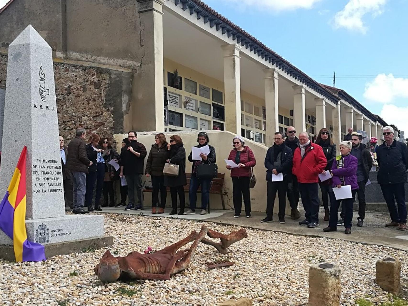 Un acto de la Asociación Salamanca Memoria y Justicia relacionado con la represión franquista