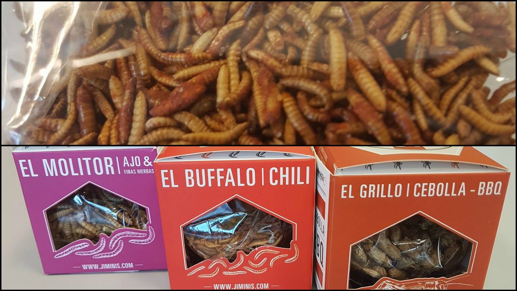 Carrefour se lanza a la venta de insectos: gusanos y grillos especiados a 500 euros el kilo
